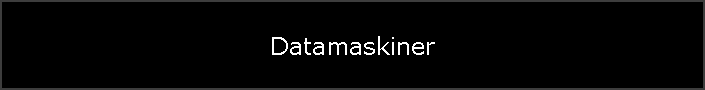 Datamaskiner